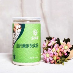 XC06458乡满莱山药薏米芡实粉五谷粉500G/罐五谷营养早餐代餐粉健康食品