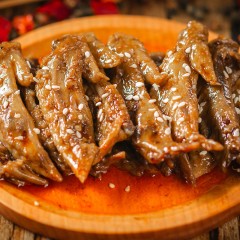 HY06495甄味尚香辣鸡尖酱汁鸡翅尖150g*2零食小吃卤味即食休闲零食