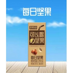 XC236134  圣牧统养坚果奶（圣牧涵一同款） 250ml*8盒/箱*2  两箱装