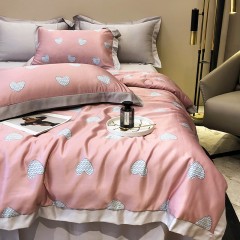 XC44804水洗天丝印花单夏被四件套-150*200cm夏被