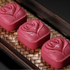 HY064181盛园祥台式桃山皮月饼60gx8只多口味散装中秋月饼