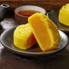 HY064181盛园祥台式桃山皮月饼60gx8只多口味散装中秋月饼