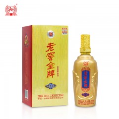 XC28426泸州老窖股份公司出品浓香型白酒 老窖金牌 金色至美500ml*6礼盒装