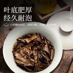 XC55060茶马世家福鼎白茶2015年寿眉老白茶福建茶叶小方片饼干茶盒装30g DS030B1