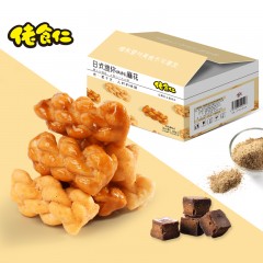 XC56730佬食仁佬食仁迷你小麻花360g/箱 一箱约40包 2种口味混合